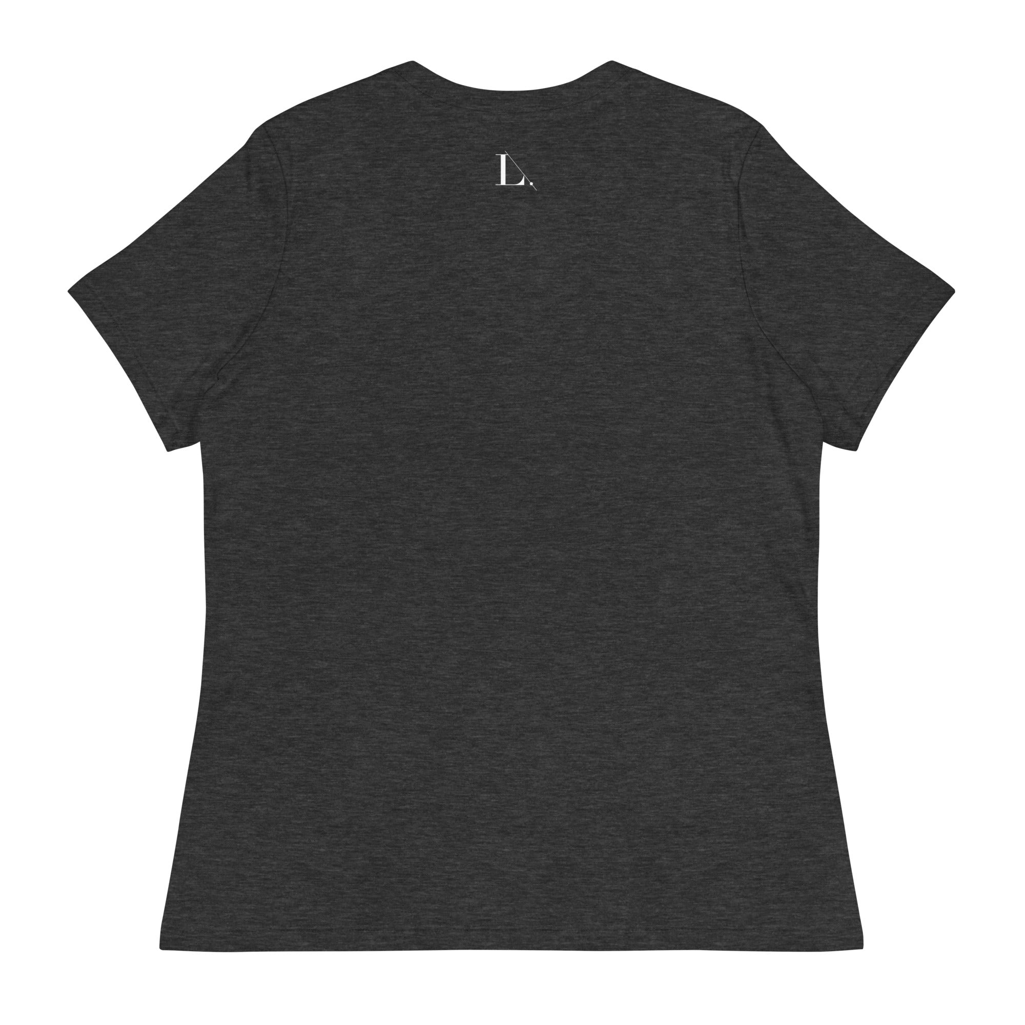 The Journey is the Joy - Women's Relaxed T-Shirt in Navy, Black, Dark Heather Grey and Heather Mauve