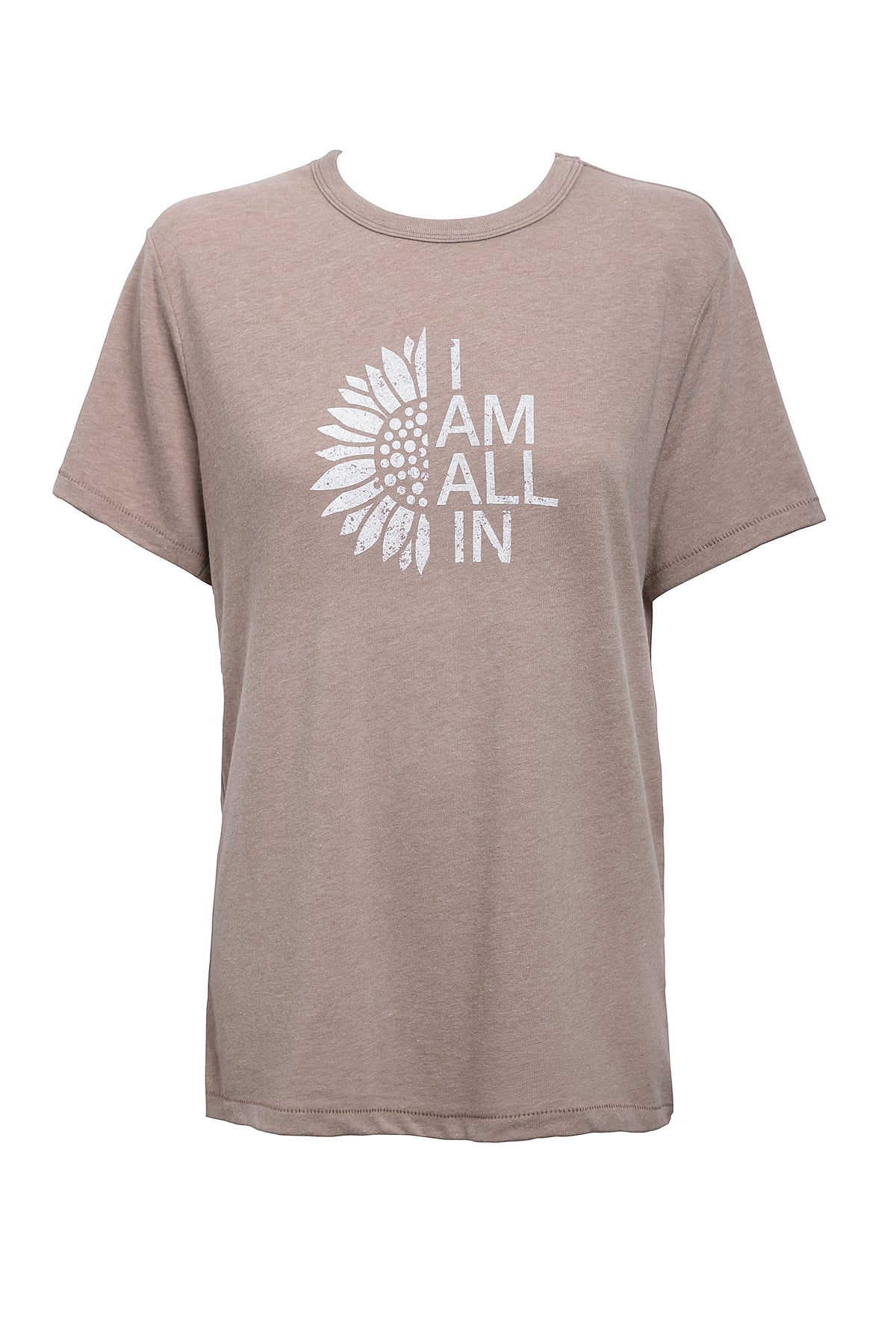 Vintage Tee Shirt "I am all in"