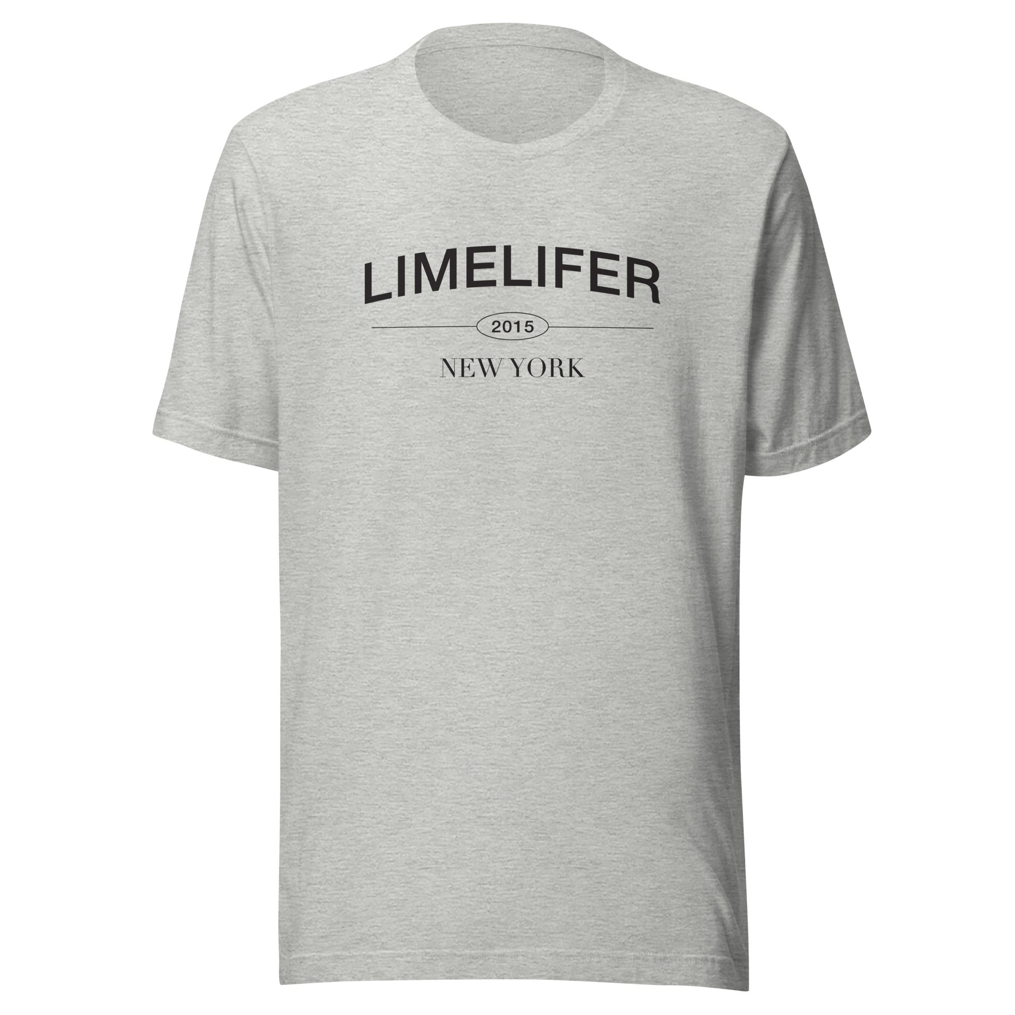 LIMELIFER NY - Unisex t-shirt in White, Athletic Heather and Light Blue